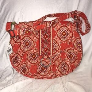 VERA BRADLEY Saddle Up and Card Holder in PAPRIKA